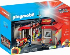 Playmobil 5663 Prenosná požiarna stanica