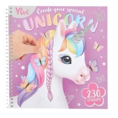 YLVI Kreatívny zošit Dress me up Jednorožec