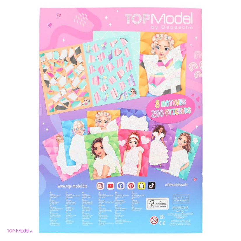 TOPModel NUMBER STICKERS