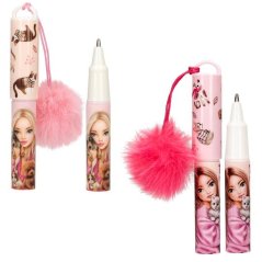 Blok TOPModel s perom cyklámenová bambuľka FUR EVER FRIENDS