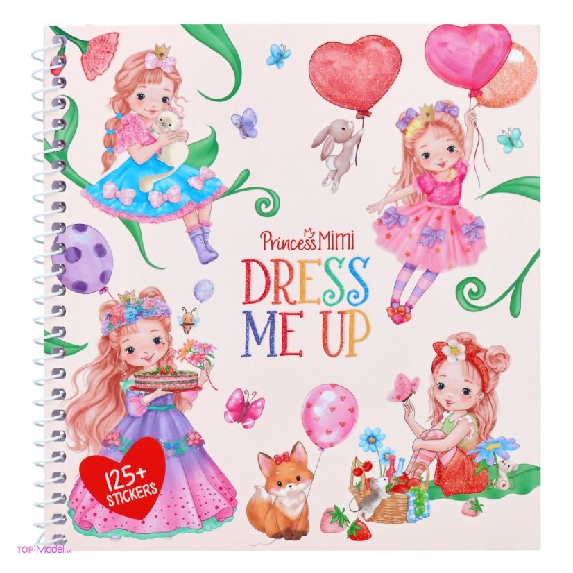 Kreatívny zošit Princess Mimi Dress me up