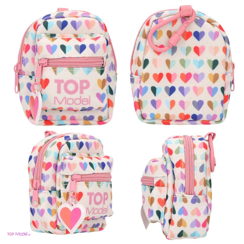 TOPModel minibatoh s písacími potrebami HEART