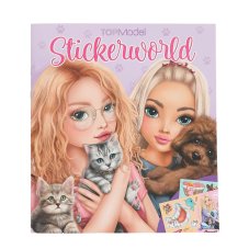 Kreatívny zošit Top Model Stickerworld KITTY&DOGGY