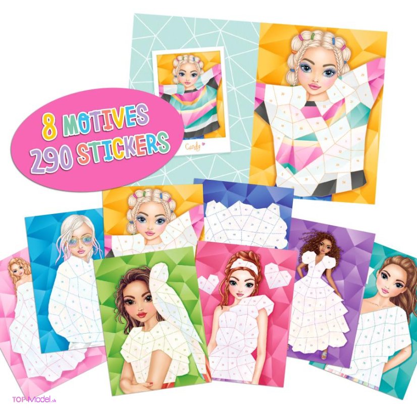 TOPModel NUMBER STICKERS