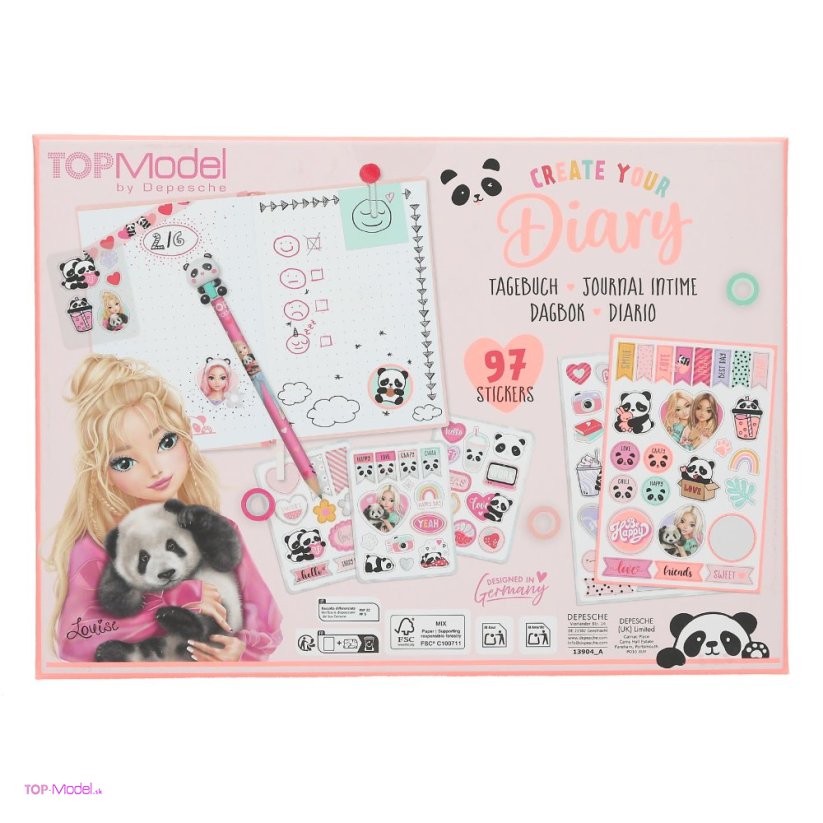 TOPModel  DIY Denník
