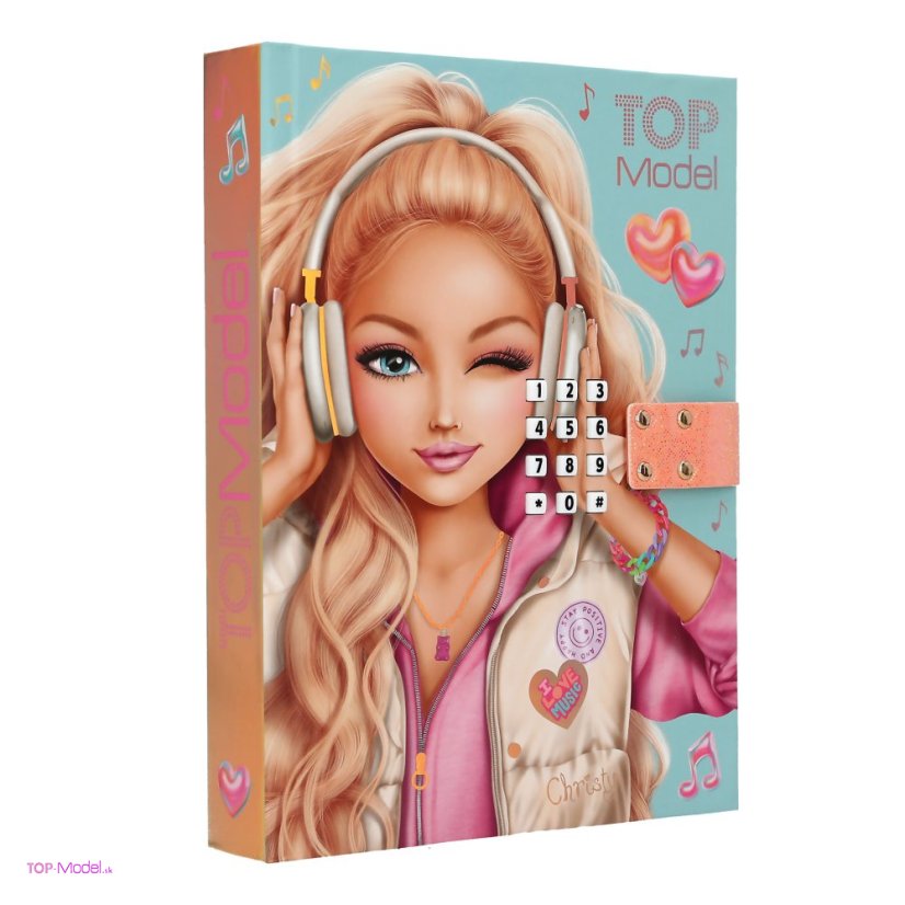 Diár TOPModel MUSIC