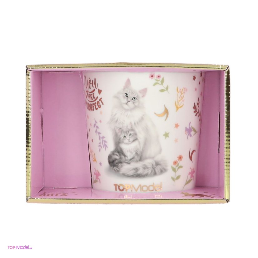 Hrnček TOPModel BLOOMING KITTY