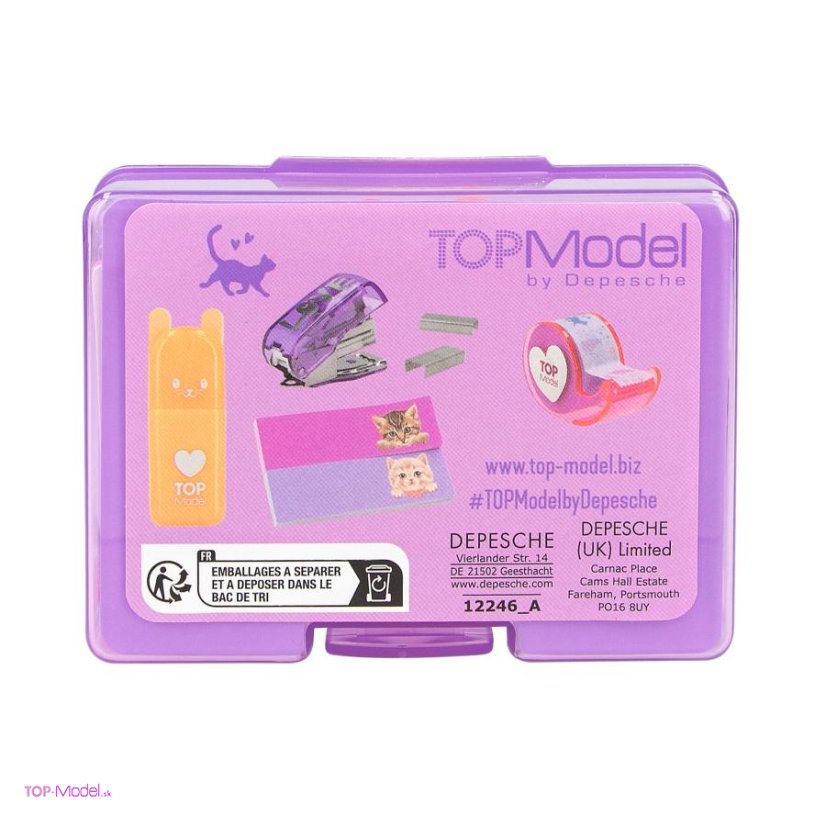 Stolový Mini Set Top Model ružový