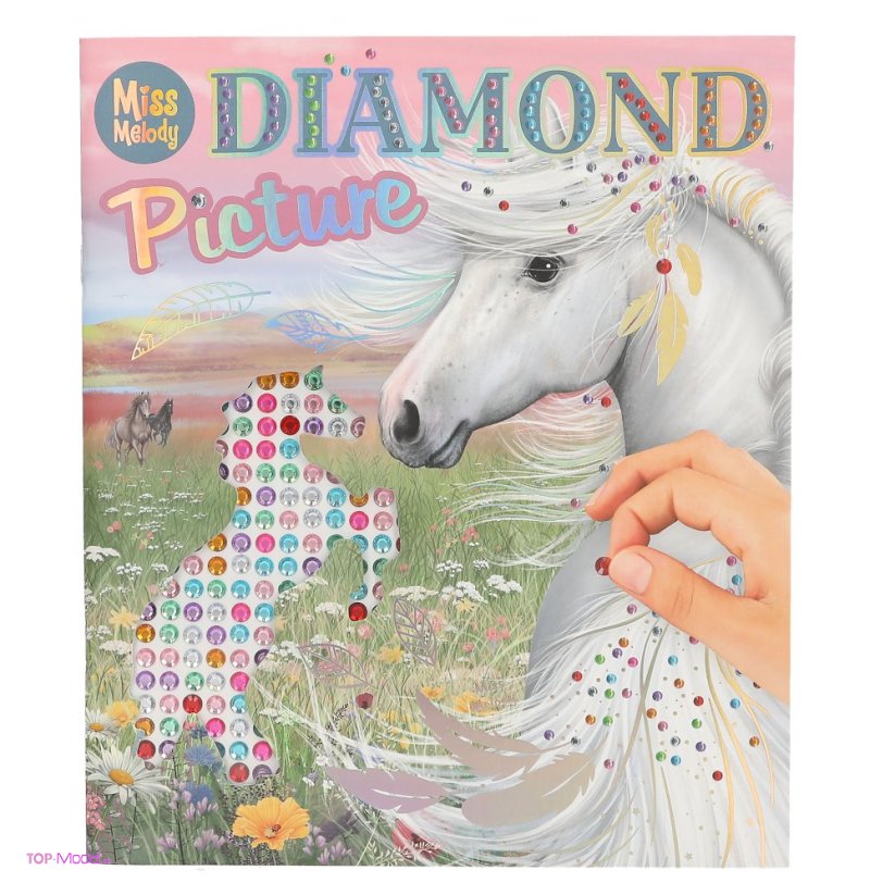 Kreatívny zošit Miss Melody Diamond