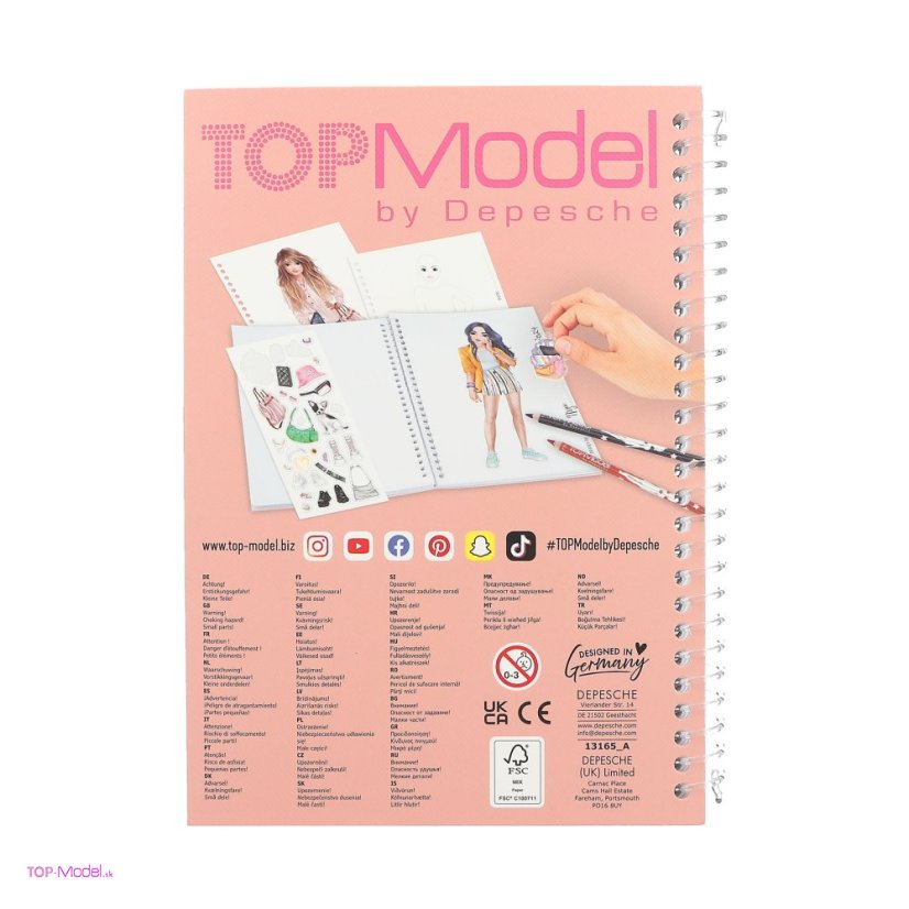 Maľovanky TOPModel Pocket