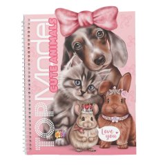 Kreatívny zošit TOPModel Dress me up CUTE ANIMALS