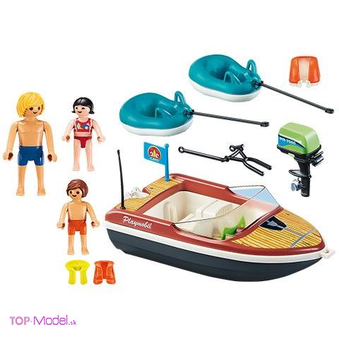 Playmobil 70091 Motorový čln s vodnými kolesami
