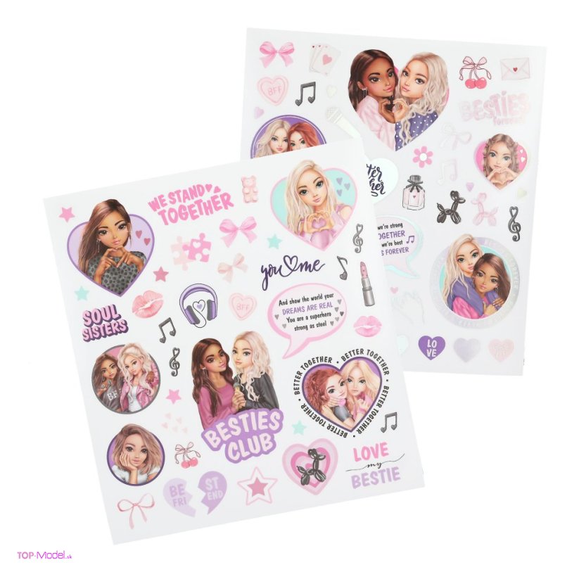 Omaľovánka TOPModel s LED podsvietením a zvukom MY BFF