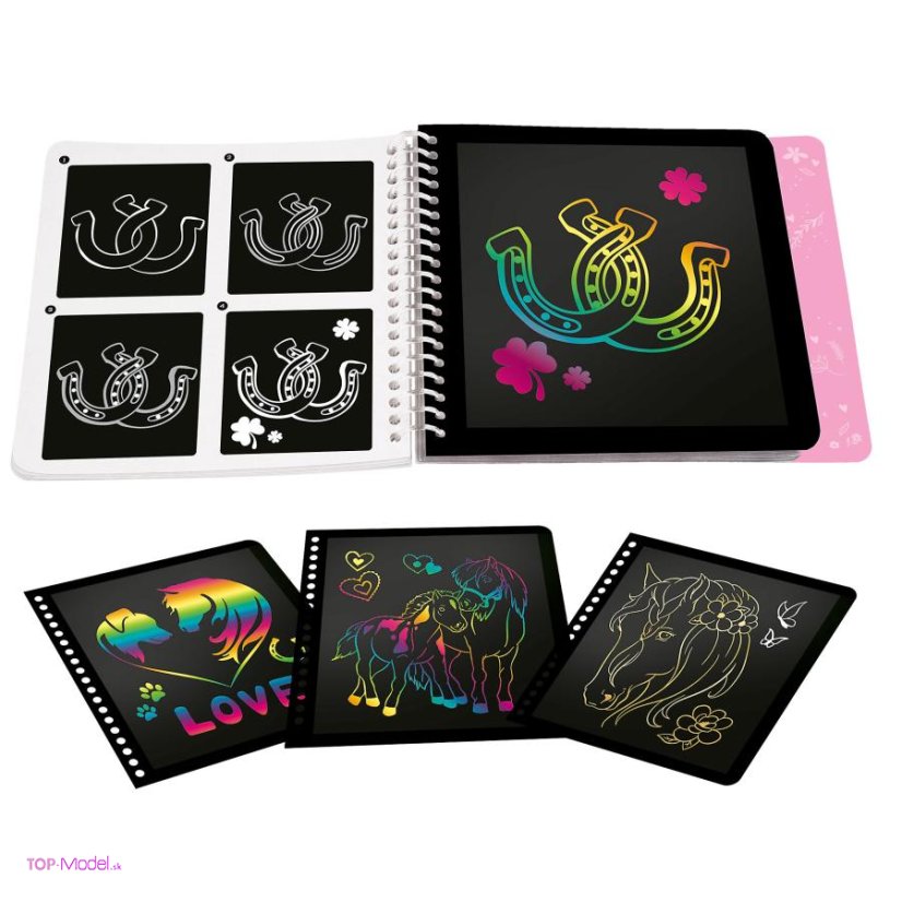 Mini Magic Scratch Book Miss Melody