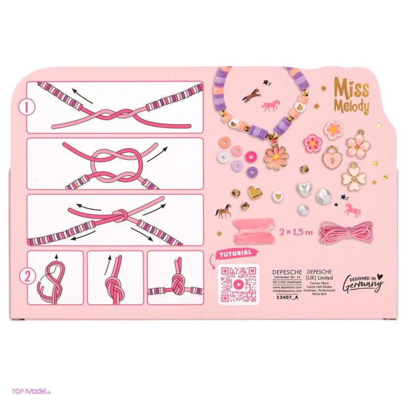 Miss Melody DIY sada na výrobu náramkov