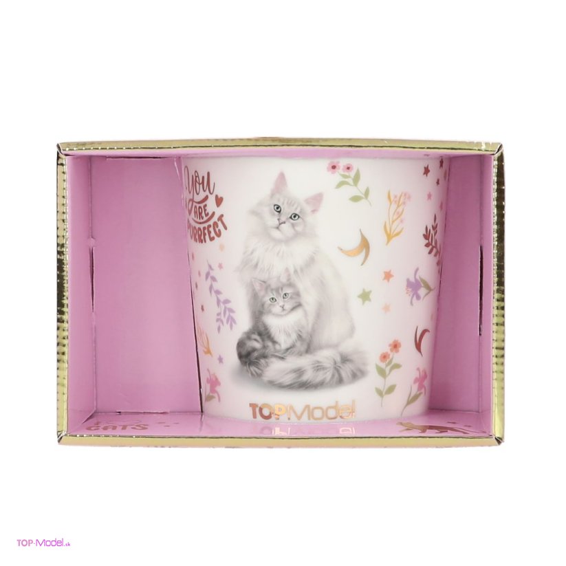 Hrnček TOPModel BLOOMING KITTY