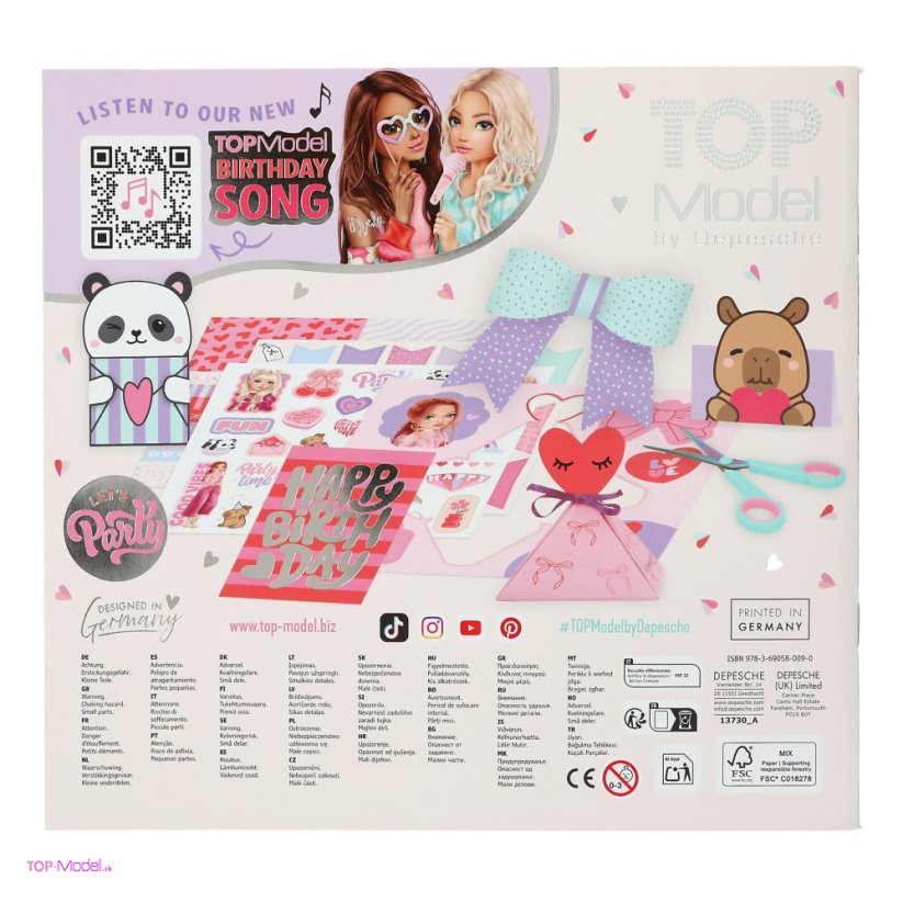 TOPModel DIY Paper Fun