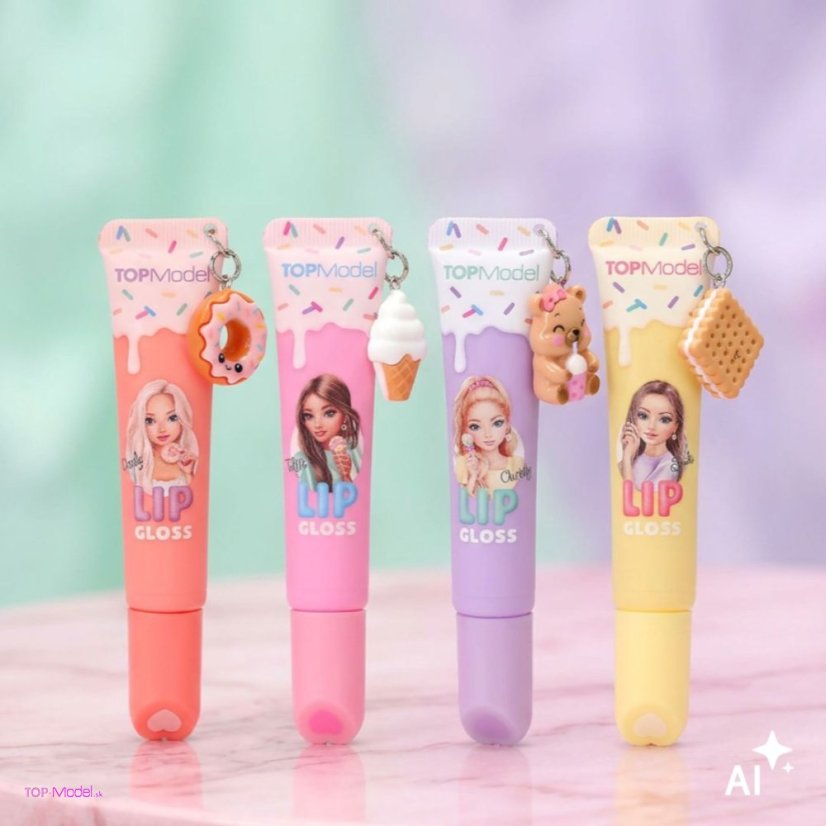 TOPModel Lesk na pery CANDY GLAM oranžový