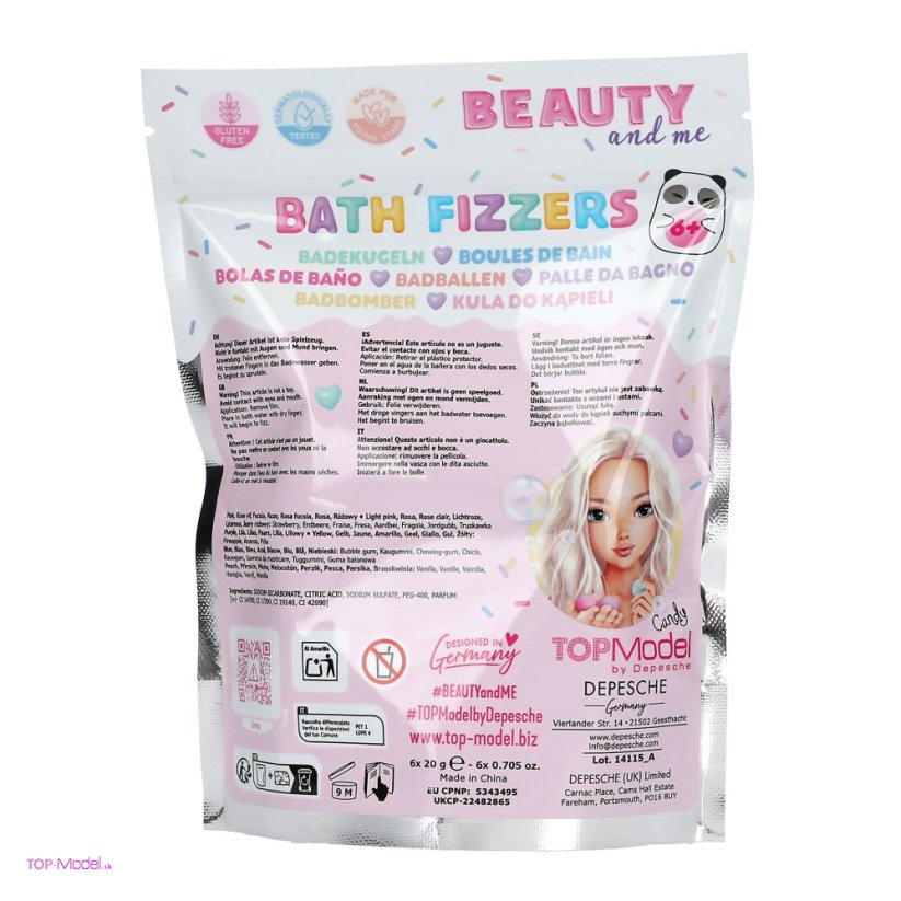 TOPModel bomby do kúpeľa