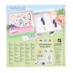 Kreatívny zošit Top Model Dress me up SPORTS